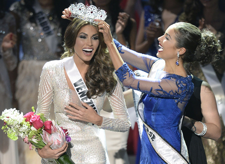 Người đẹp Venezuela đăng quang Hoa hậu Hoàn vũ 2013 ảnh 1